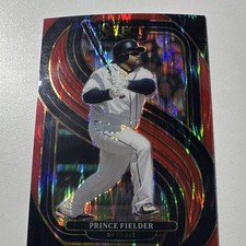2025 Panini Select Prizm Prince Fielder #180 Detroit Tigers 059/149
