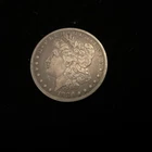 1886O Morgan Silver Dollar Coin $1 US Circulated 0.9 Fineness Silver Uncertified