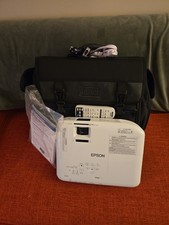 Epson VS350 Ultra bright compact Projector. Used 2x. With Cables, Case, Rmote
