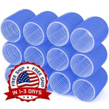 Rulos, Rizadores De Pelo, Accesorios Para El Cabello, Sin Calor, 12 Unidades NEW