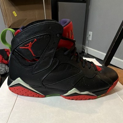 Jordan Air Jordan 7 Retro Marvin the Martian Men s High Top Leather Lace Up
