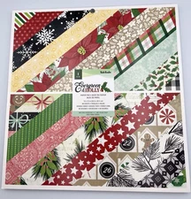 Vicki Boutin Evergreen & Holly Collection Paper 12" X 12” Pad Christmas Holiday