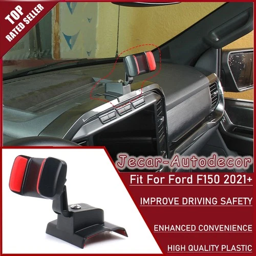 Center Console Dashboard Cell Phone Holder Bracket Mount Stand For Ford F150 21+