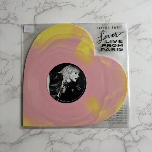 Taylor Swift - Lover Live From Paris 2LP Heart Shaped Vinyl | BRAND NEW IN HAND