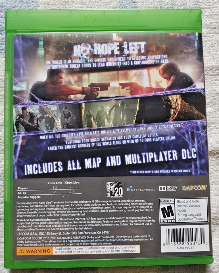 Resident Evil 6 Xbox One - Bild 2 von 3