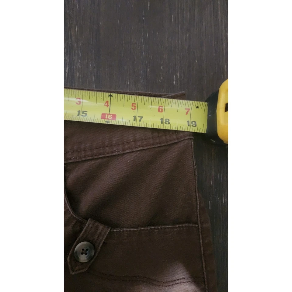 Pantalones Cortos Convertibles Charter Club Capri (Macy’s) 16 Bolsillos Aire Libre Senderismo Marrón Foto 2 de 4