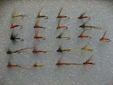 !OFERTA! 84 efémeras pardones. con muerte, Coq de Leon. FLY FISHING
