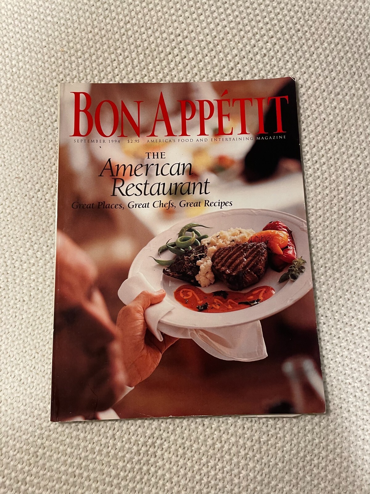 Bon Appetit Cooking Magazine The American Restaurant Special September ...