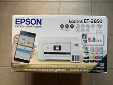 Epson EcoTank ET-2850 Color Inkjet All-In-One Printer - White