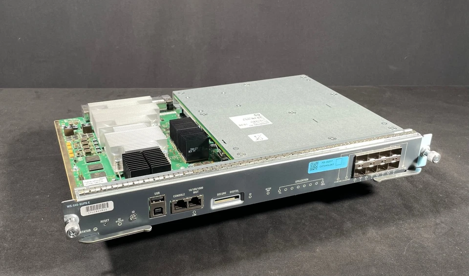 Cisco Catalyst 4500E WS-X45-SUP8-E Supervisor Engine Module -Same Day Shipping - Image 2 of 4