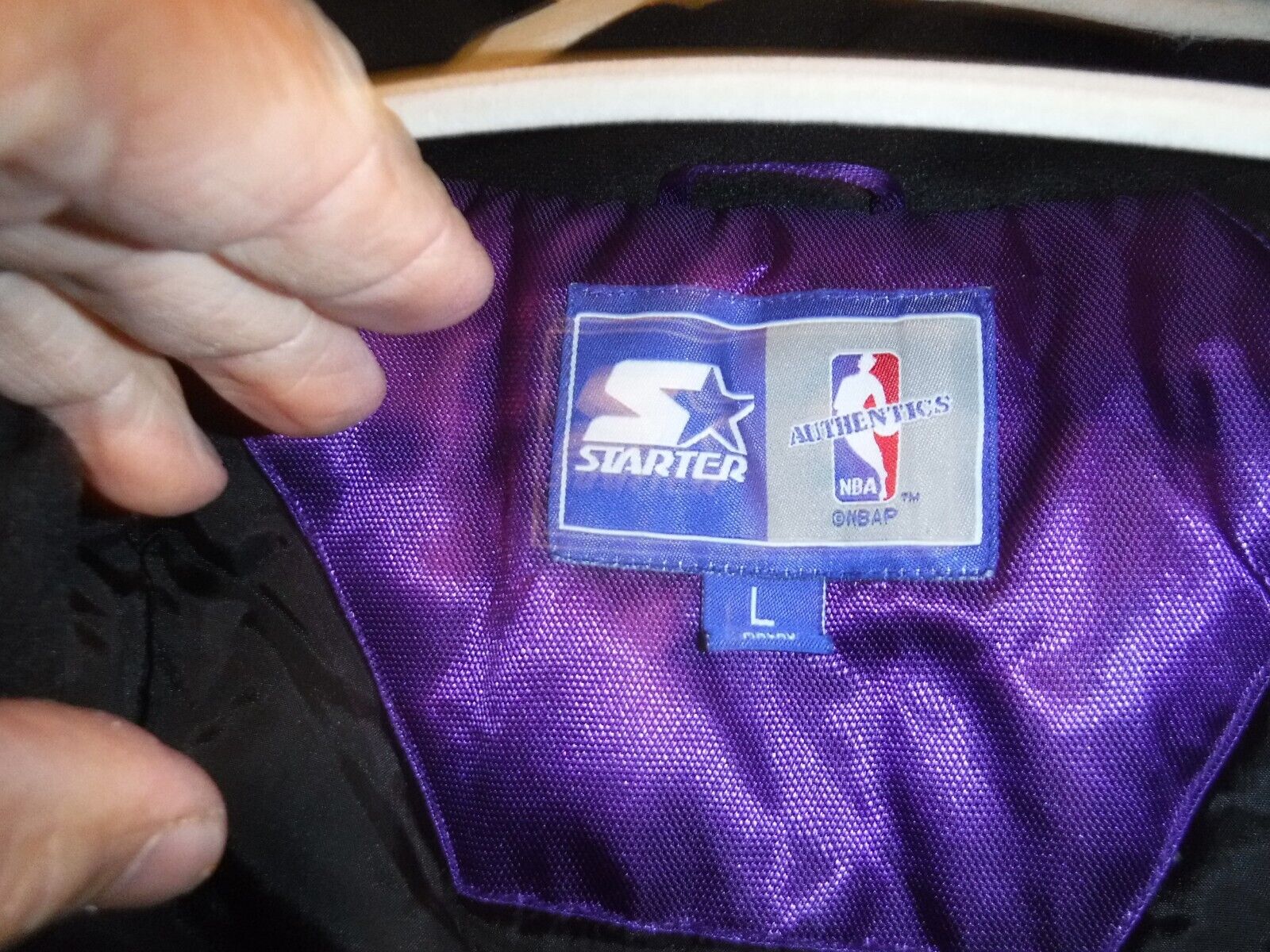 Vintage Rare NBA Utah Jazz Starter  Zip Up Jacket… - image 5