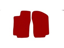 Rot Fußmatten, Teppiche VORNE für Alfa Romeo 155 4t limousine 1992-1998 14xRand
