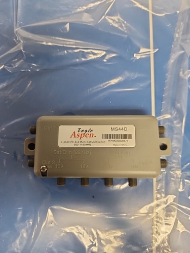 Eagle Aspen S-4040-PE 4x4 Satellite Signal Mulitswitch MS44D - Picture 2 of 7