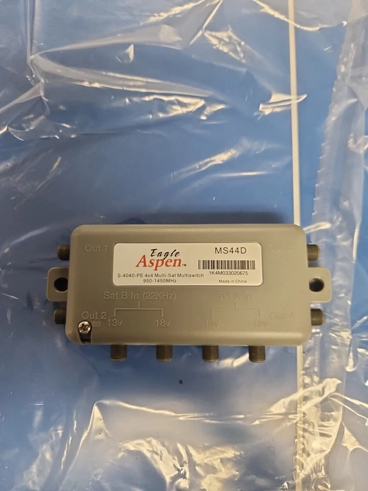 Eagle Aspen S-4040-PE 4x4 Satellite Signal Mulitswitch MS44D - Image 2 of 4