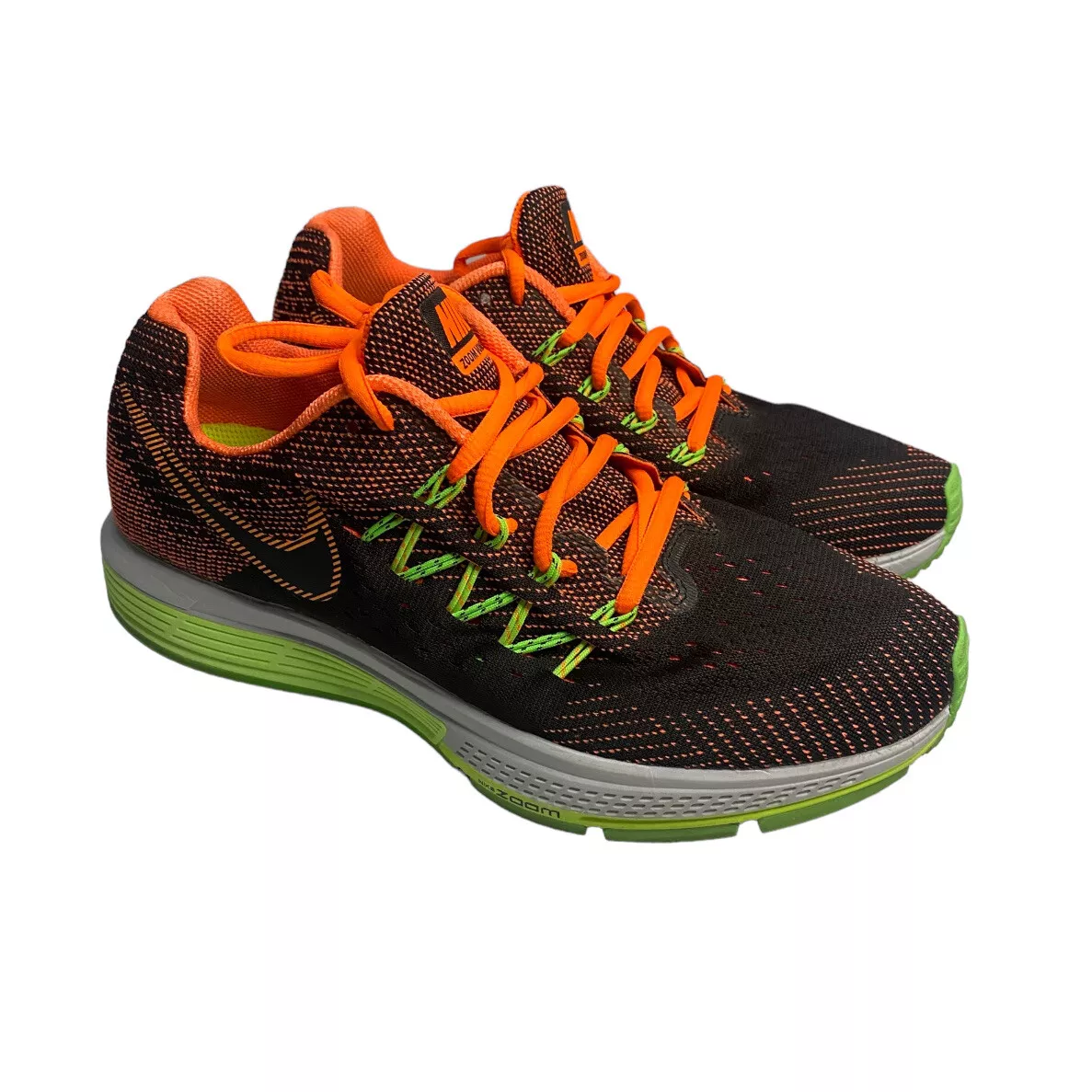 Openbaren repertoire riem Nike Air Zoom Vomero 10 Black And Orange- 717440-803 Size 6 | eBay