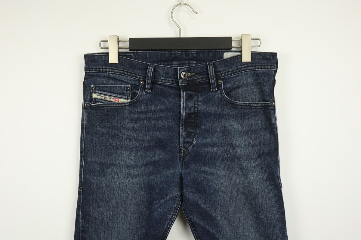 DIESEL TEPPHAR Denim Stretch SLIM CARROT Jeans W31 L32 Button Fly
