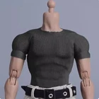 1/12 Scale Tight T-shirt Model for 6'' Male Sodier Romankey Muscle Figure