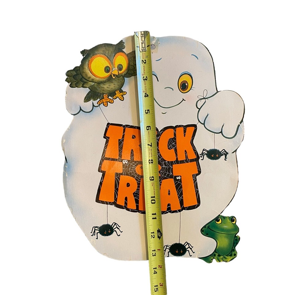 Vintage HALLOWEEN Die Cut Collectible Cardboard Decorations Bulletin