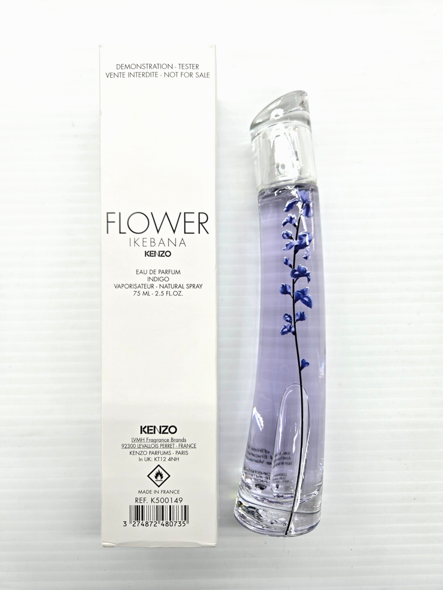 Flower Ikebana Indigo by KENZO EDP for Women NEW In White