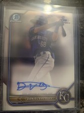 Daniel Vazquez   2022 Bowman 1st Prospect Autograph