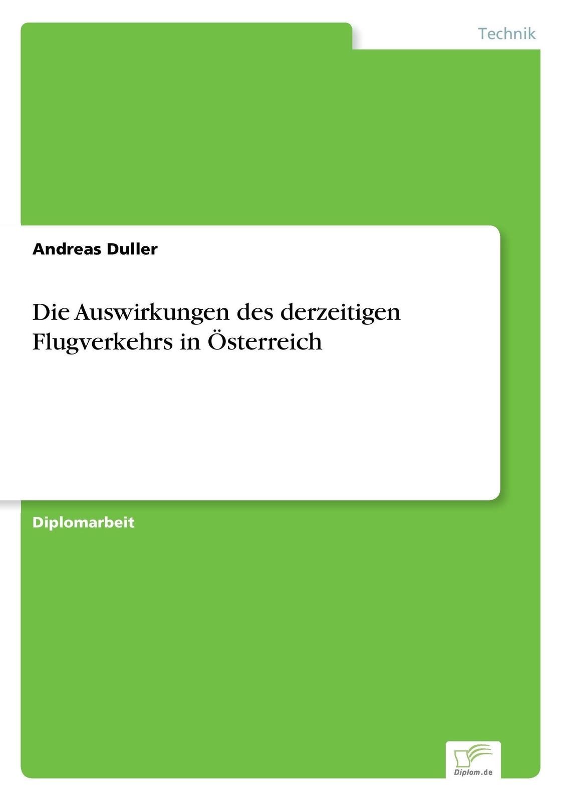 Thumbnail - Andreas Duller | Die Auswirkungen Des Derzeitigen Flugverkehrs In
