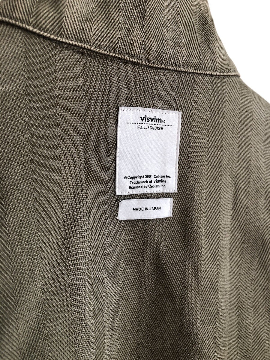 トップス visvim WILLARD SHIRT JKT WD HERRINGBONE visvim VISVIM WILLARD SHIRT JKT WD HERRINGBONE | ubvintage