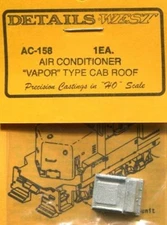 Details West 158 x HO Air Conditioner Vapor Type Cab Roof Mount