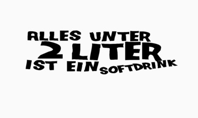 Aufkleber Alles unter 2 liter  Auto CAR Style Sticker Tuning Racing JDM lkw