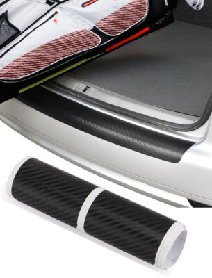 Load sill protection paint protection film for Subaru Forester III from 2008 - carbon look