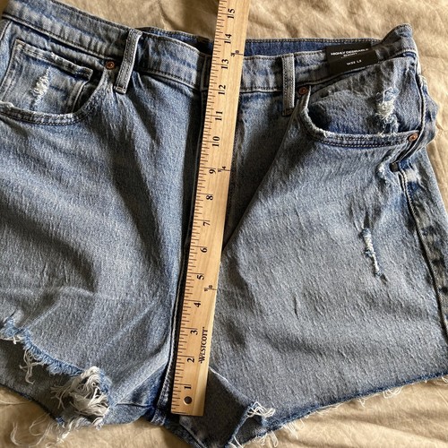 NWT Silver Jeans Co “Highly Desirable Short” Women 33 High Rise Cut-Off Med Wash - Picture 13 of 14