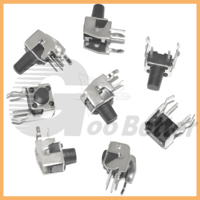 Mini Taster Drucktaster klein SMD Mikroschalter  | 6x6x 4,3 - 9,5 mm |