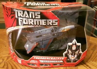 Transformers THUNDERCRACKER DECEPTICON Voyager Class Hasbro,2007,RARE,LAST ONE!