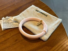 Starbucks Veitnam Reusable Silicone Straw with Pouch – Foldable Eco-Baby Pink