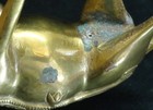 Vintage Heavy Ornate Brass Camel Figurine Statue -- LOOK — photo 8