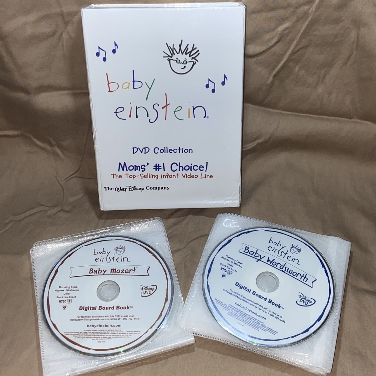 Disney's Baby Einstein 21 DVD Collection Infant Video Line MOM'S