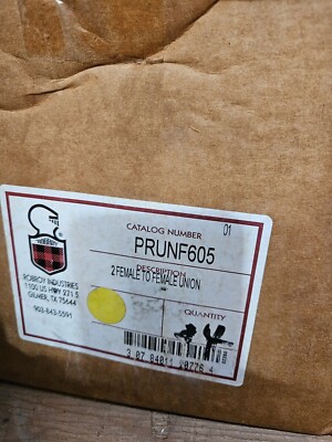 Robroy Unions # PRUNF605  2'' female to female union.  Explosion Proof  2/lot