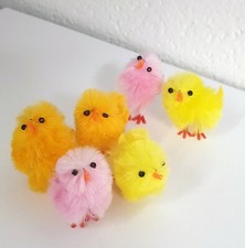 Mini Easter Chicks Pink Yellow