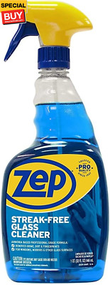 Streak-Free Glass Cleaner 32 oz ZU112032 , Blue