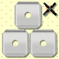 5/8″ Center Hole X-Blade Dual Mulching Blade Adapter for All Standard...