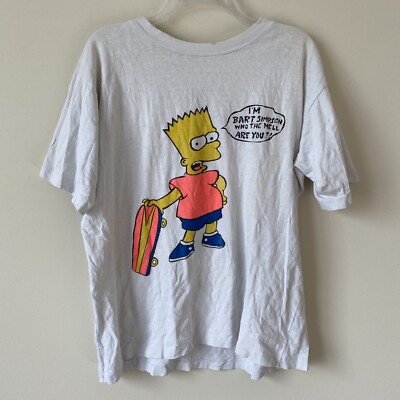 simpsons t shirt vintage