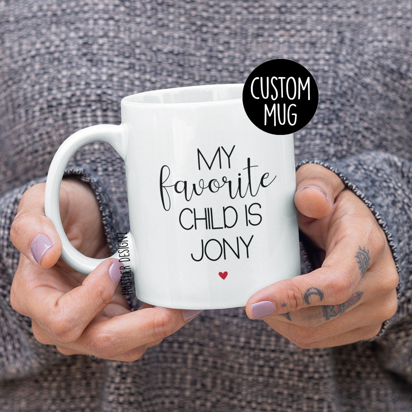 Favorite Child Mug Personalized Mug Funny Gift Ideas Gift For Mom Gift For Dad