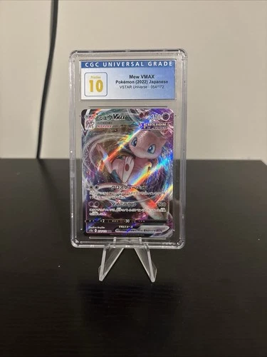 CGC 10  Pokémon TCG Mew VMAX 114/264 Swsh08: Fusion Strike Holo Ultra Rare
