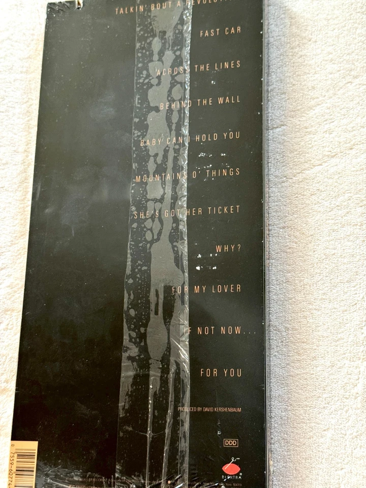 TRACY CHAPMAN CD SEALED DEBUT ALBUM PROMO HYPE STICKER FAST CAR GRAMMY AWARD LP - Image 4 of 4