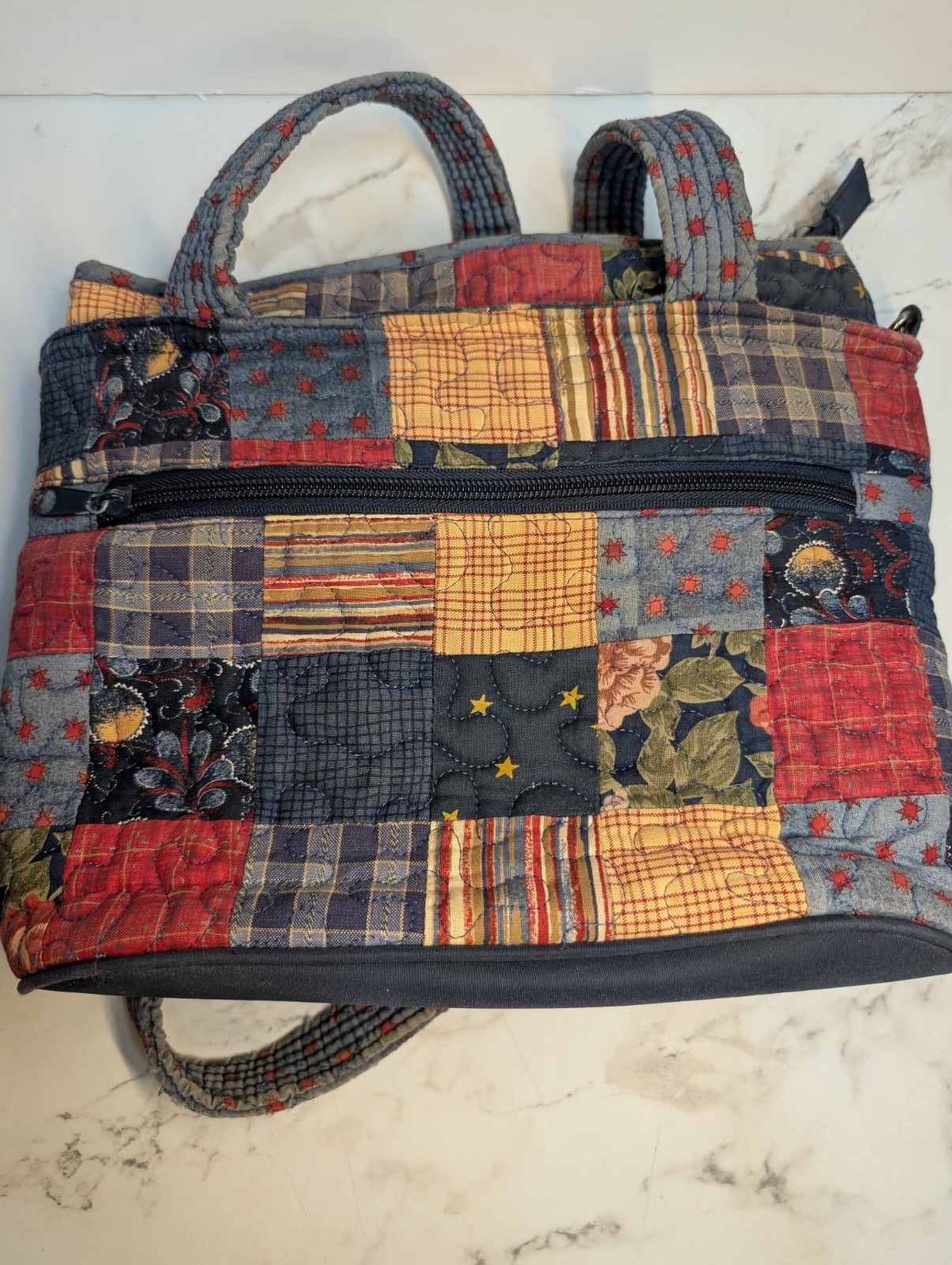 Donna Sharp Quilted Patchwork Shoulder Bag - image 3