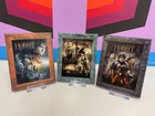 The Hobbit Trilogy Extended Edition Blu-ray 9-Disc Set w/collector slipcovers