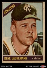 1966 Topps Venezuelan #157 Rene Lachemann Athletics 1 - POOR