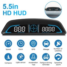Universal Car Lcd Hud Head Up Display Digital Gps Speedometer Overspeed Alarm Universal Car Lcd Hud Head Up Display Digital Gps Speedometer Overspeed Alarm