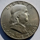 1954-P Franklin Half Dollar -