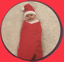 Parent s Choice Muslin Swaddle Beanie Set - New