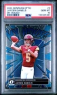 2024 PANINI DONRUSS OPTIC MY HOUSE! #9 JAYDEN DANIELS ROOKIE RC PSA 10